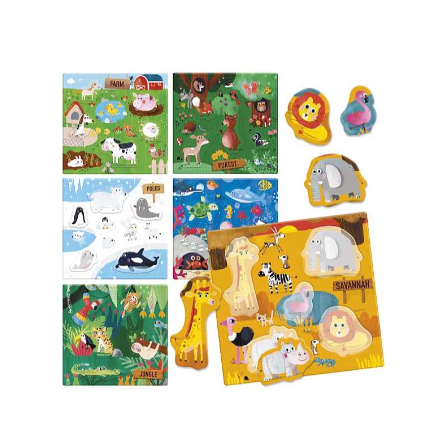 FOURNIER Animal Lotto Montessori Ref. Mu22847 | Juguetes