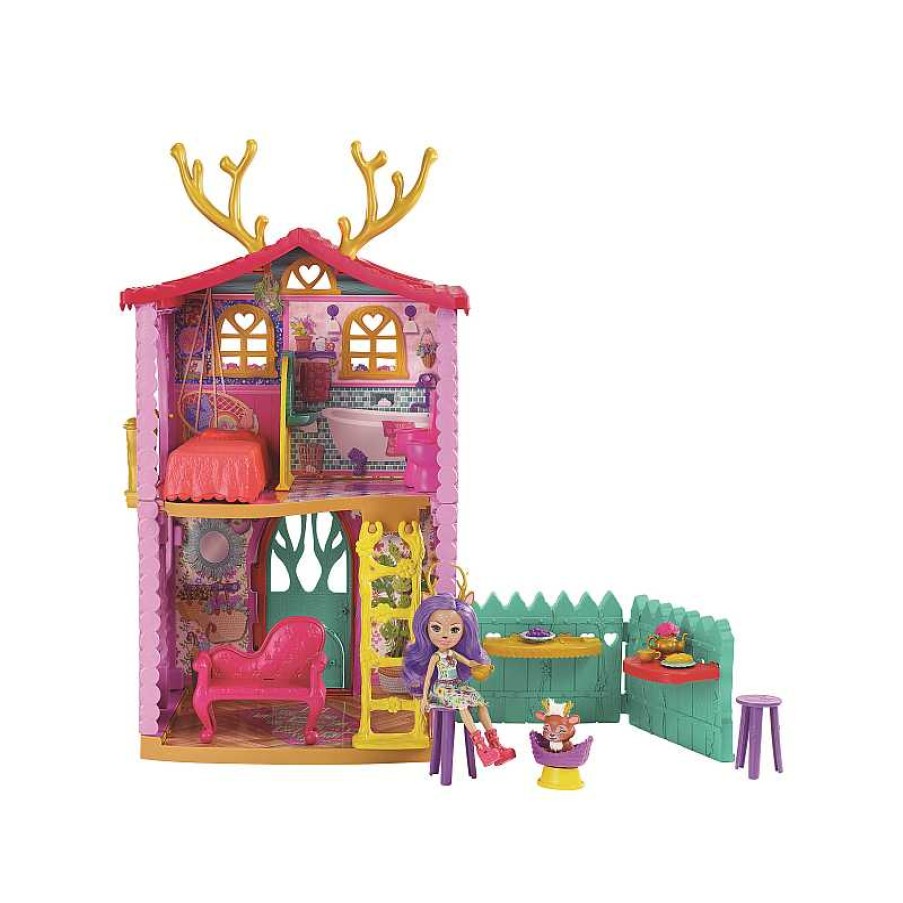 MATTEL Enchantimals Danessa Deer Con Casa Ciervo | Juguetes