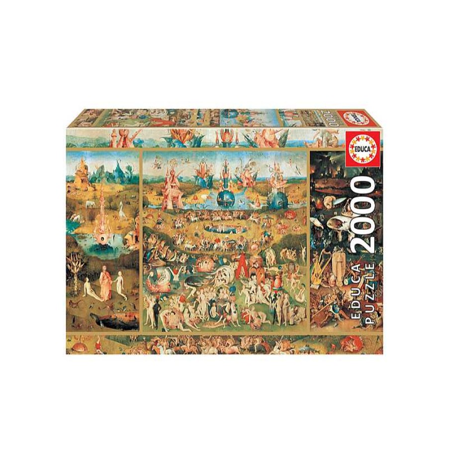 EDUCA Puzzle 2000 Piezas El Jardin De Las Delicias | Juguetes