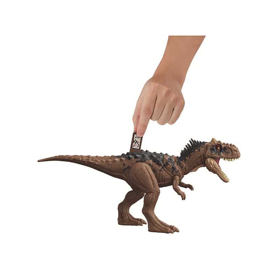 MATTEL Jurassic World 3 Rajasaurus Ruge Y Golpea | Juguetes