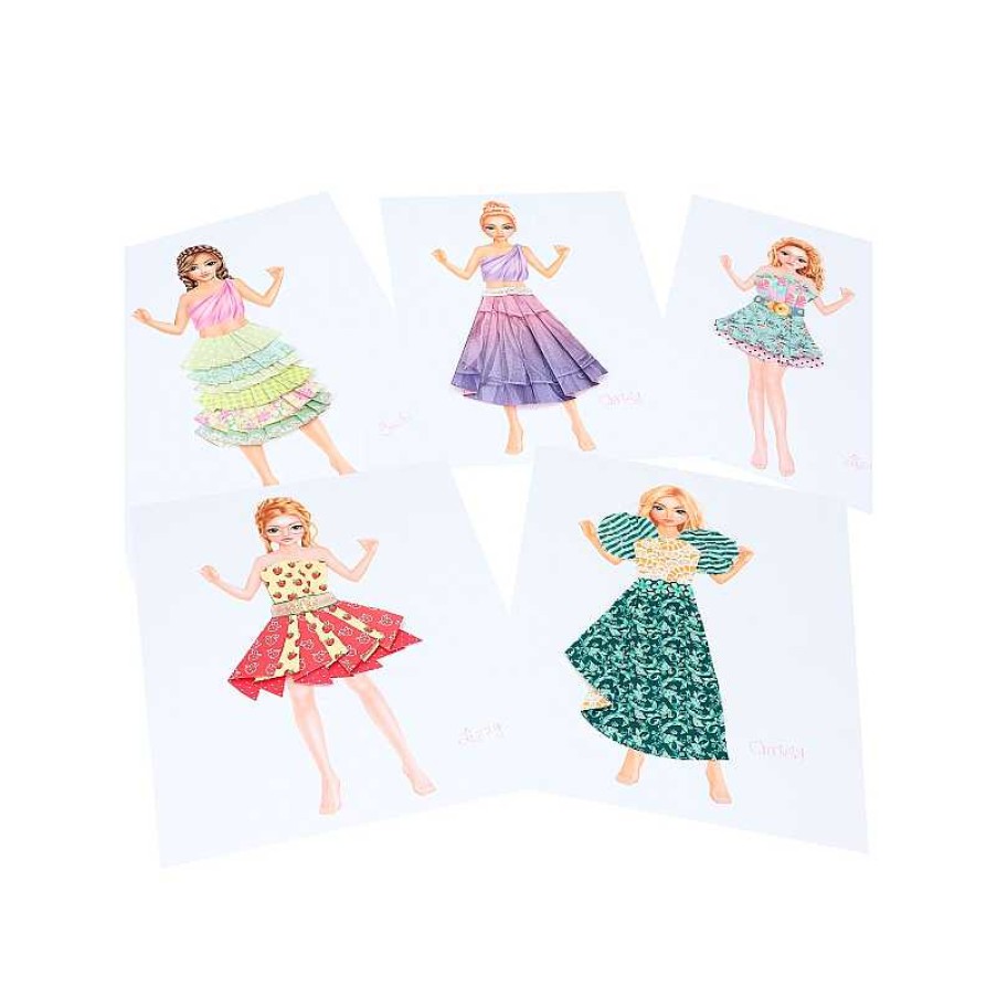 TOP MODEL Top Model Cuaderno Collage Dress Me Up | Juguetes