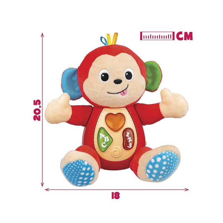 COLOR BABY Peluche Mono Luz Y Sonido | Juguetes