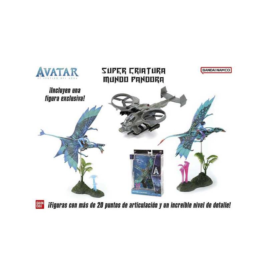 BANDAI Super Criatura Mundo Pandora Avatar Oleada 1 | Juguetes