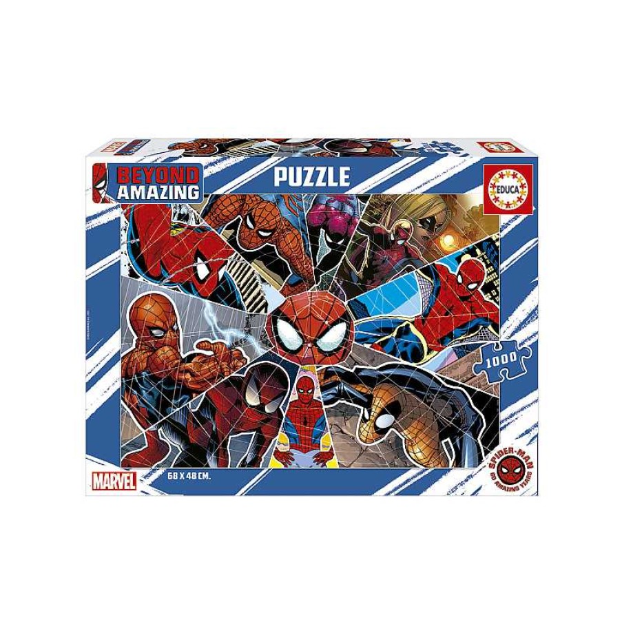 EDUCA Puzzle 1000 Piezas Spiderman Beyond Amazing | Juguetes