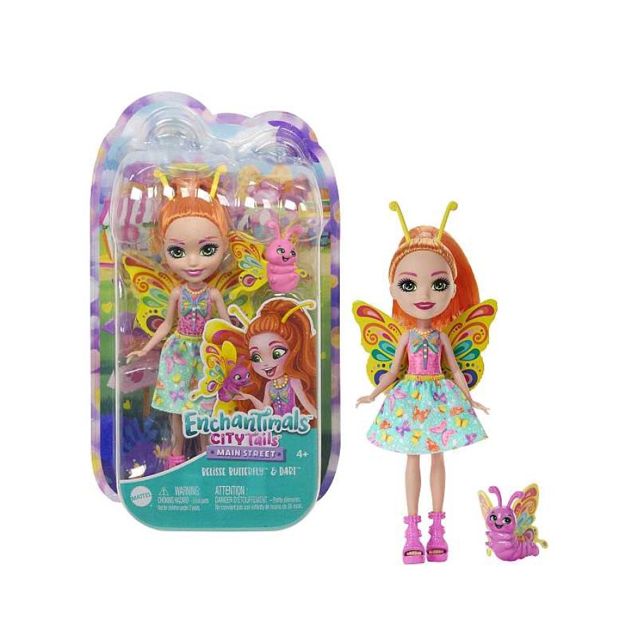 MATTEL Enchantimals City Tails Belisse Butterfly | Juguetes