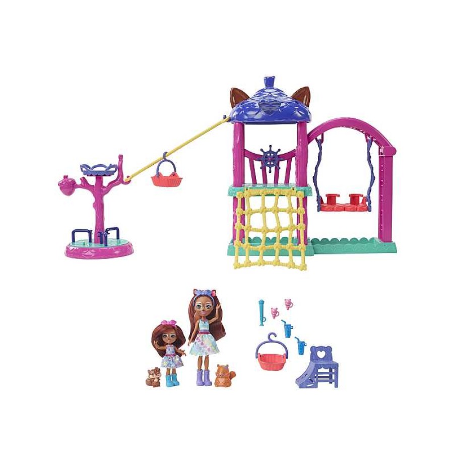 MATTEL Enchantimals City Tails Parque De Juegos De Sabine Squirrel | Juguetes