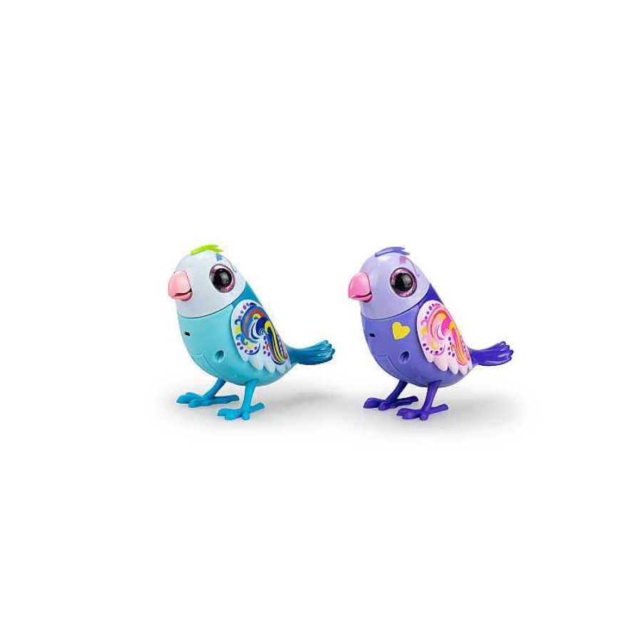 BIZAK Digibirds Pack De 2 Y Su Casita | Juguetes