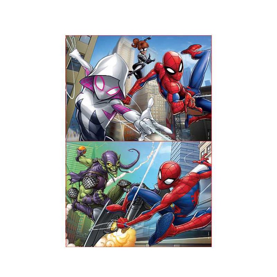 EDUCA Puzzle 2X48 Piezas Spiderman | Juguetes