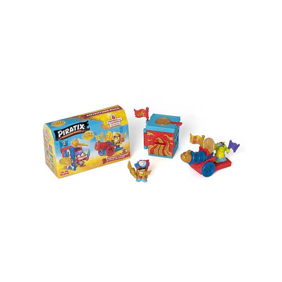 MAGIC BOX TOYS Piratix Golden Treasure - Adventure Pack | Juguetes