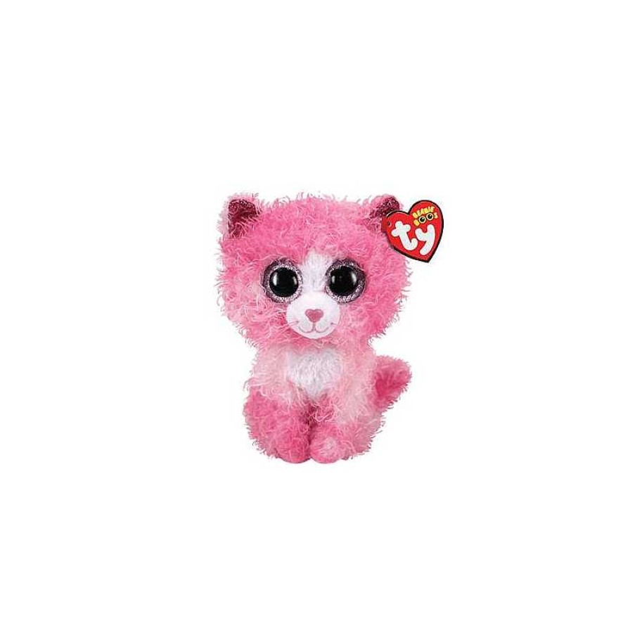 TY B.Boos Reagan - Pink Cat 15Cm | Juguetes