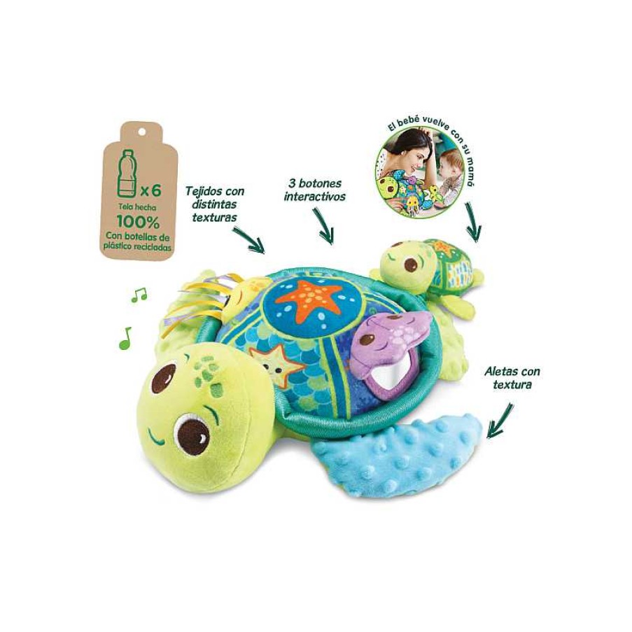 VTECH Tortuga Y Su Bebe Peluche Texturas | Juguetes