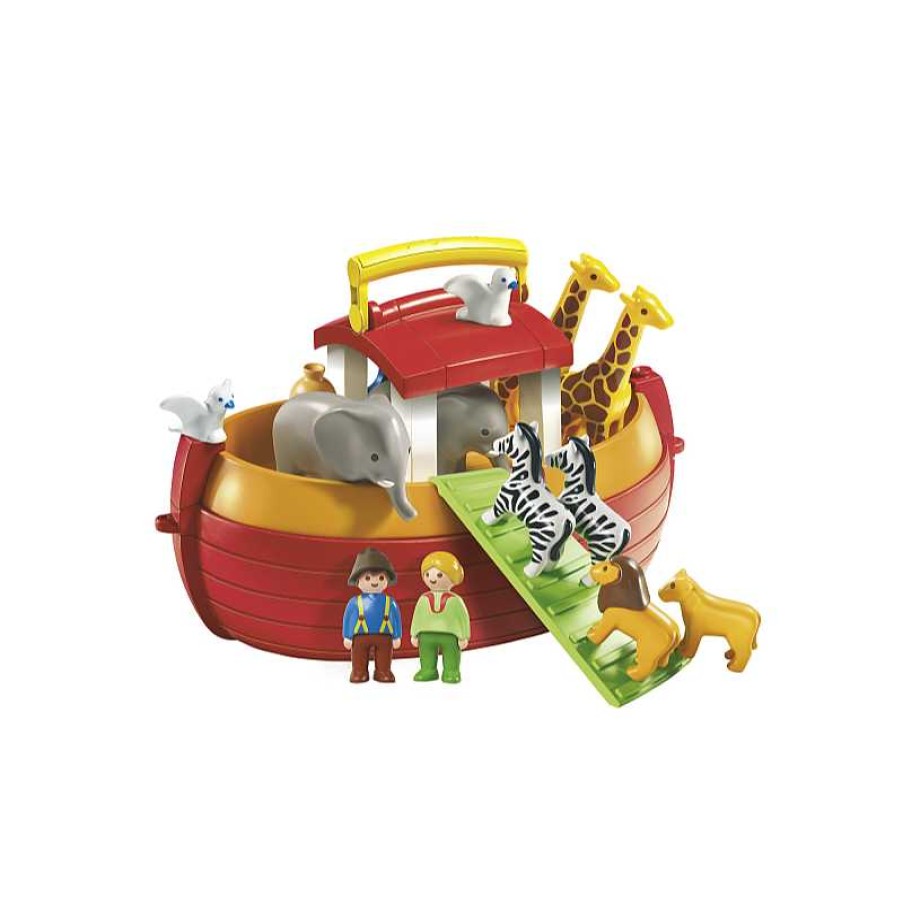 PLAYMOBIL Playmobil 1.2.3 Arca De Noe Maletin | Juguetes