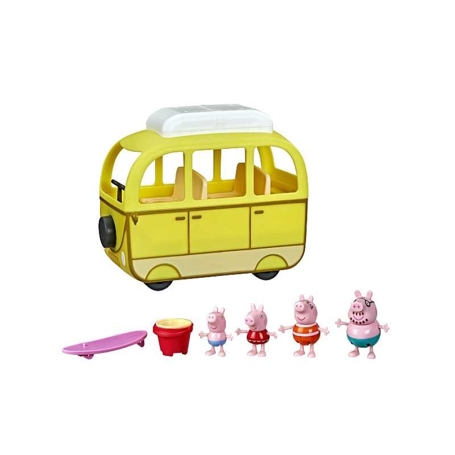 HASBRO Peppa Pig Autocaravana Playa | Juguetes