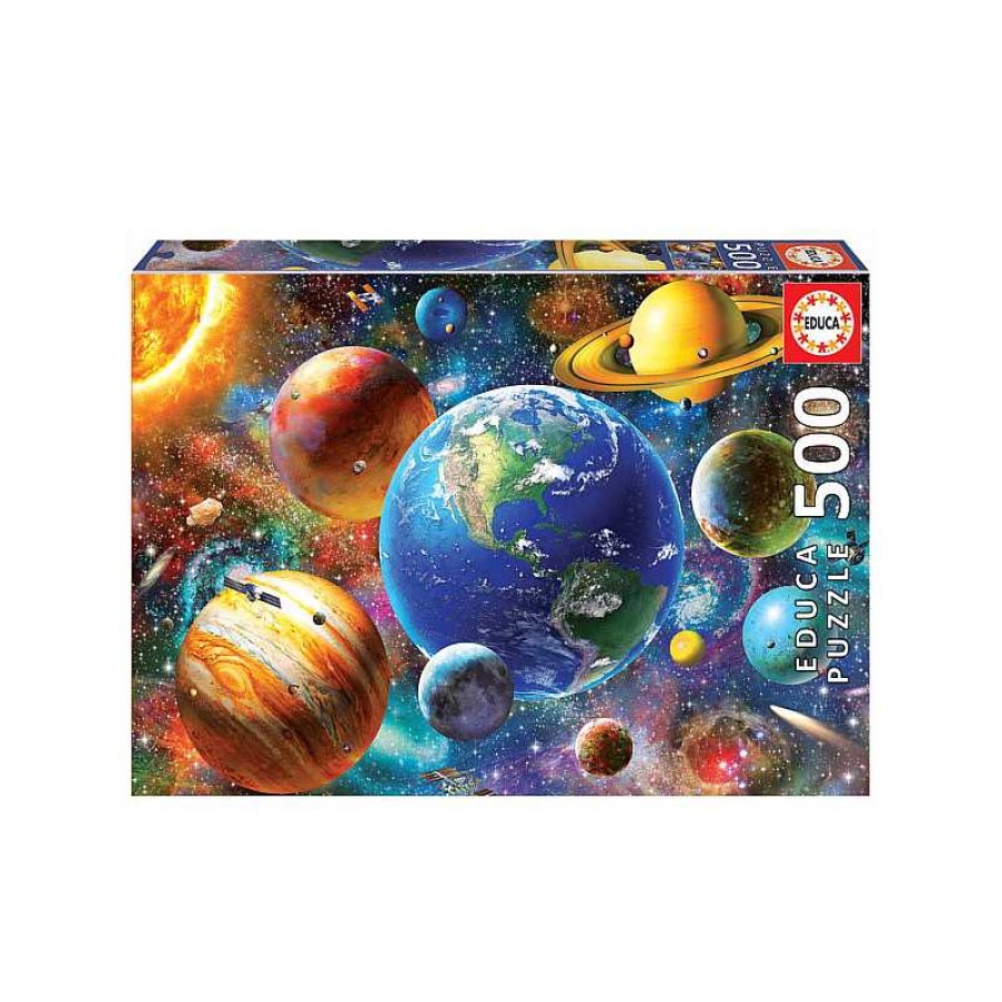 EDUCA Puzzle 500 Piezas Sistema Solar | Juguetes