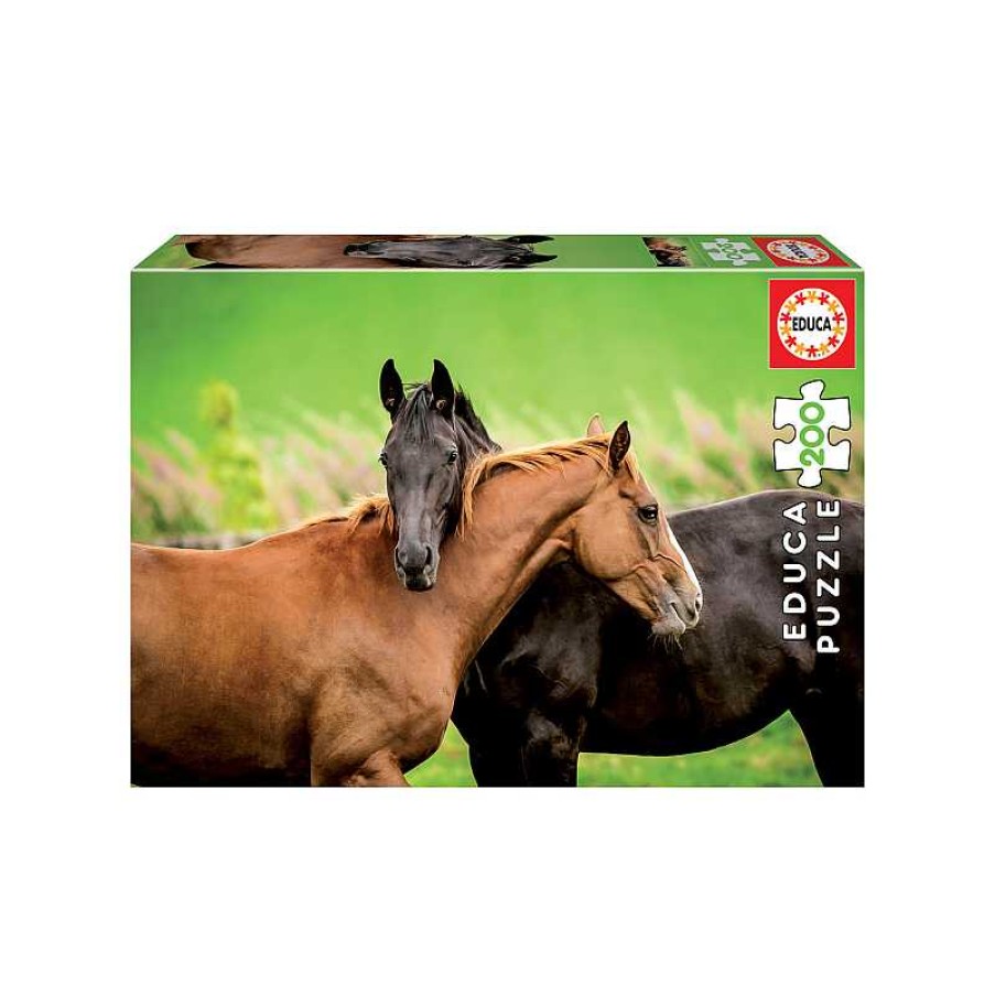 EDUCA Puzzle 200 Piezas Caballos | Juguetes