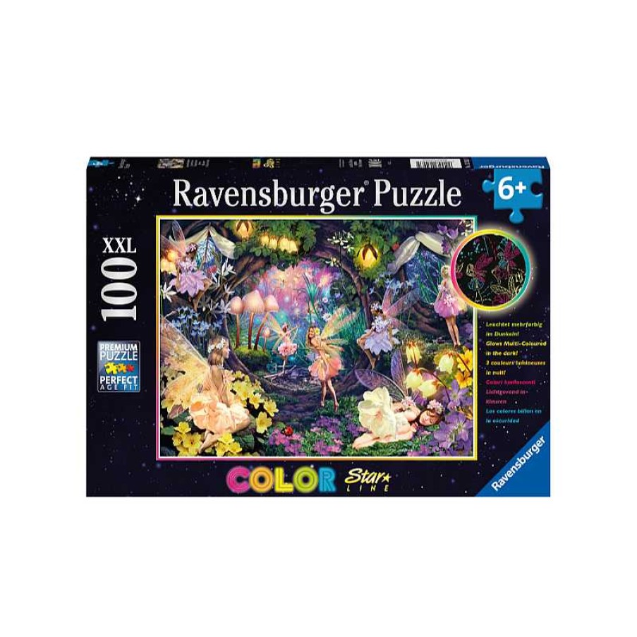 RAVENSBURGER Puzzle 100 Piezas Xxl El Bosque De Hadas Starline | Juguetes