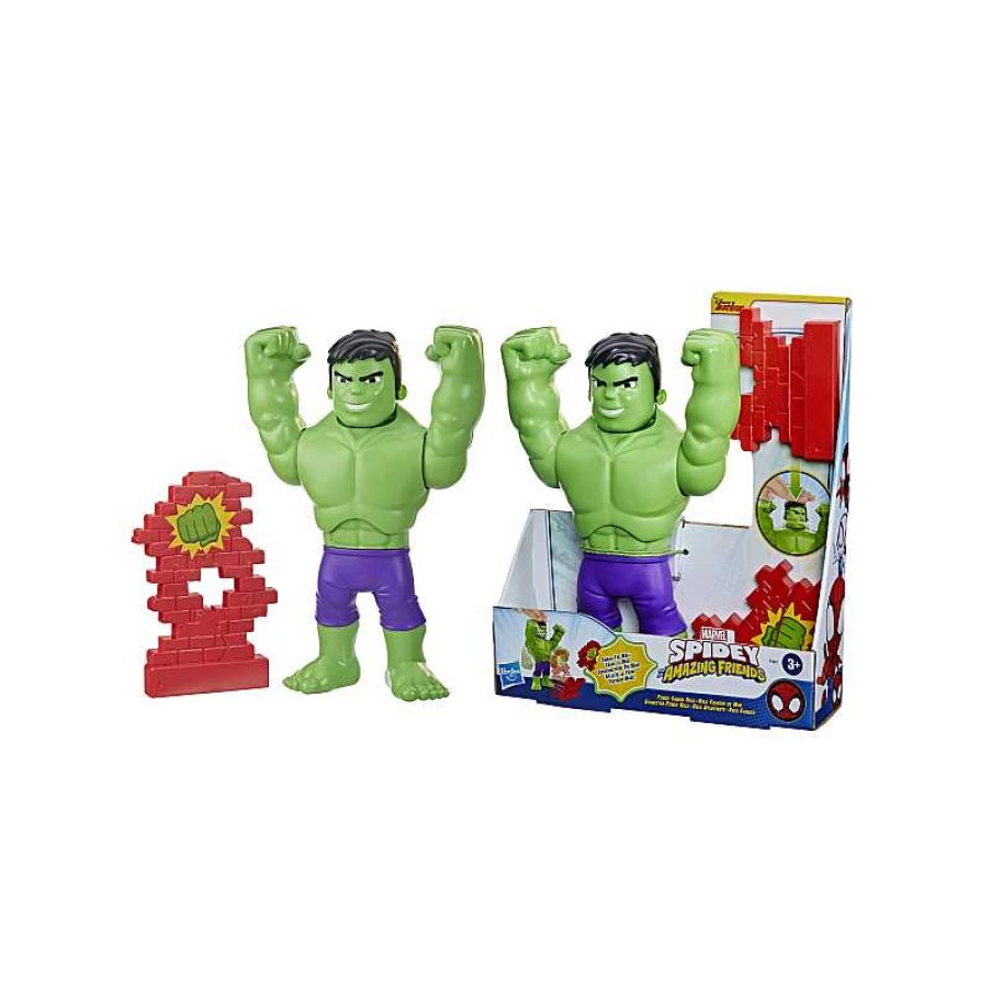 HASBRO Spidey Mega Mighty Hulk Con Gestos | Juguetes