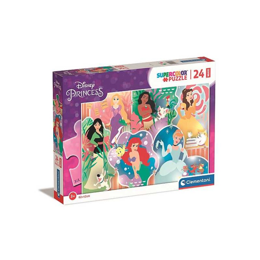 CLEMENTONI Puzzle 24 Piezas Princess | Juguetes