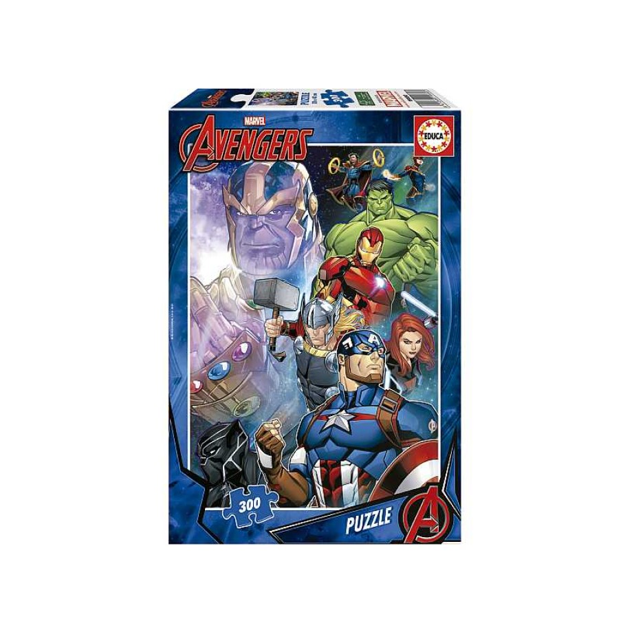 EDUCA Puzzle 300 Piezas Avengers | Juguetes