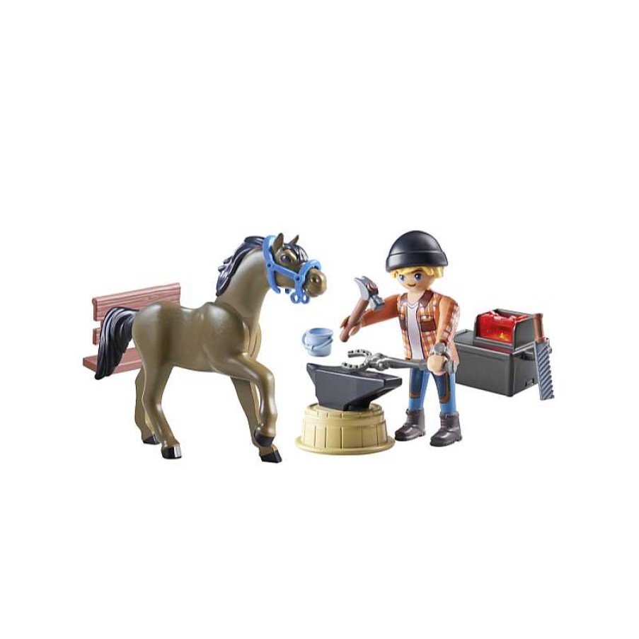 PLAYMOBIL Herrador Ben Y Aquiles | Juguetes