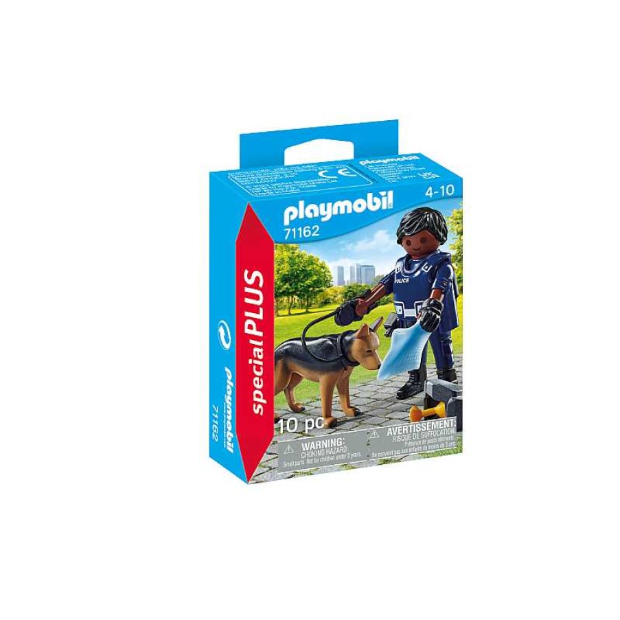 PLAYMOBIL Policia Con Perro | Juguetes