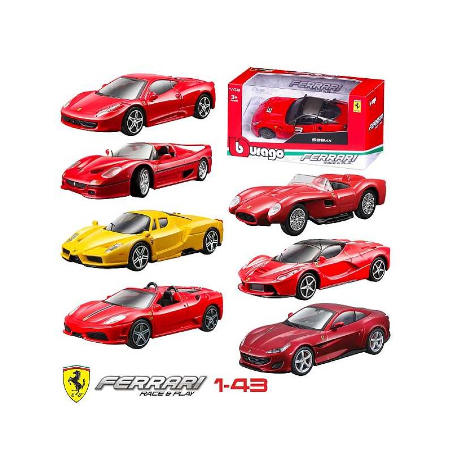 GOLIATH Burago Ferrari Surtido Race And Play - 1:43 Ref. 18-36100 | Juguetes