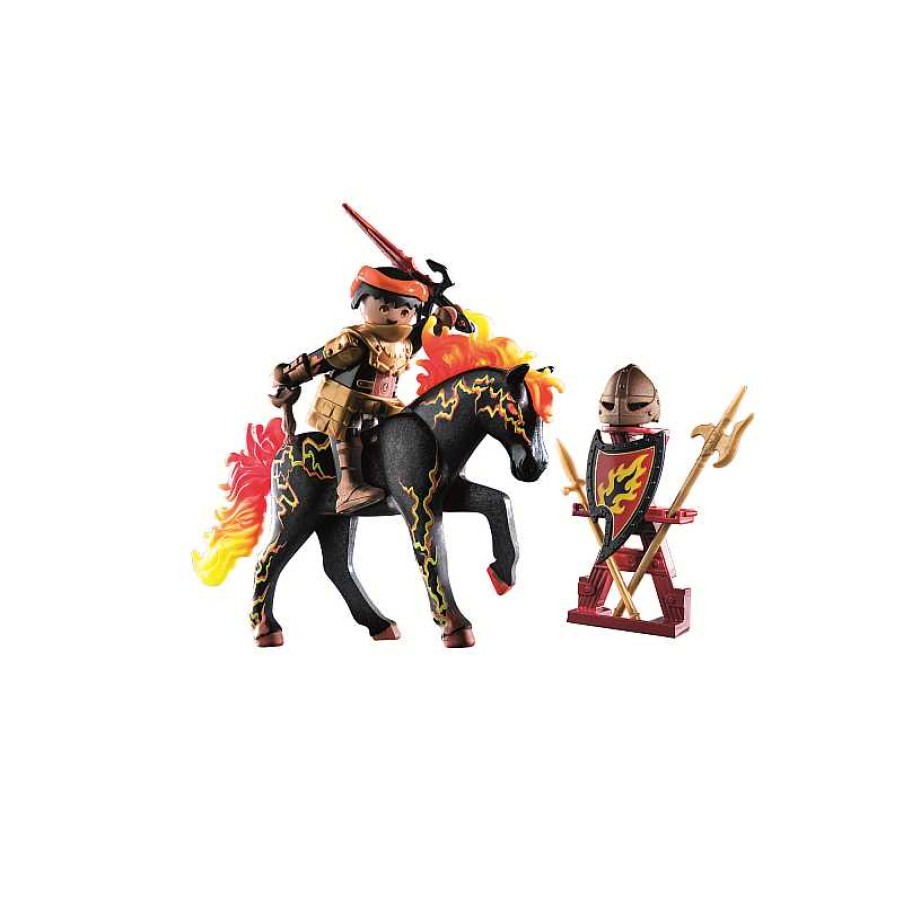 PLAYMOBIL Burnham Raiders - Caballero De Fuego | Juguetes