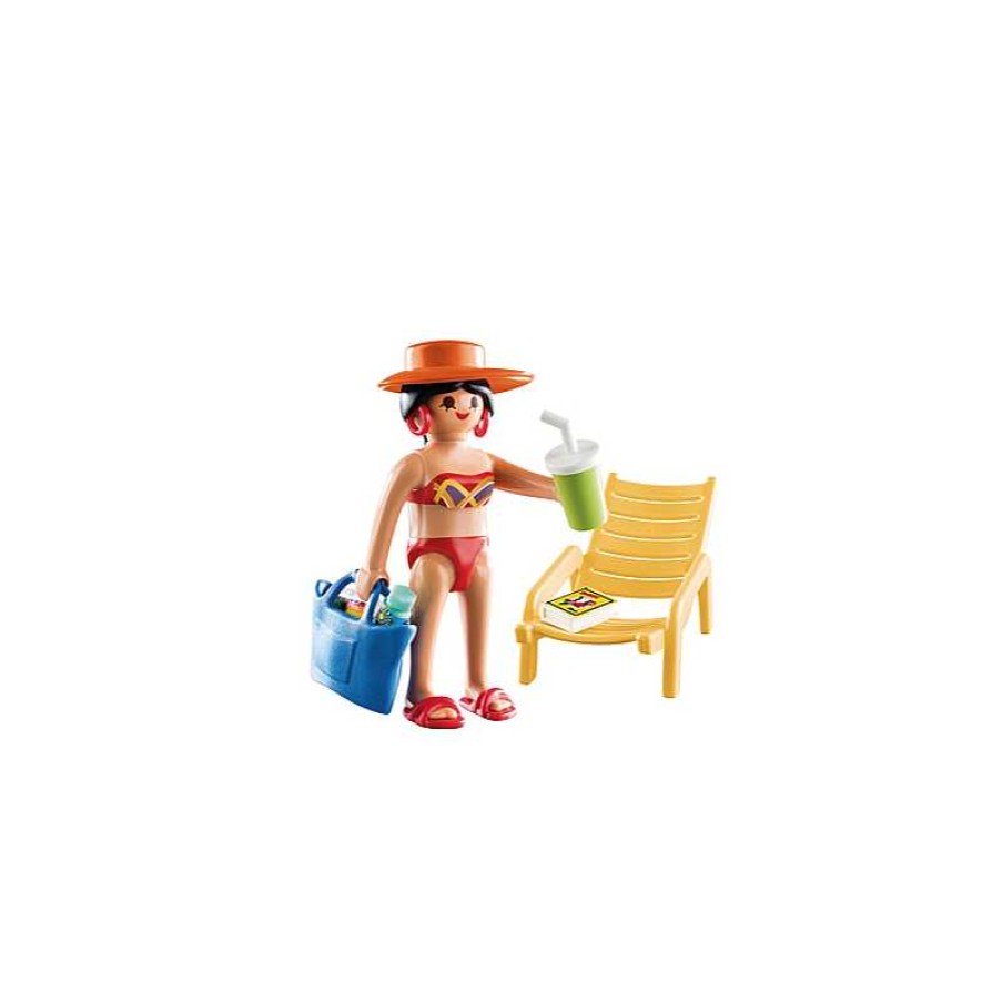 PLAYMOBIL Turista Con Hamaca | Juguetes