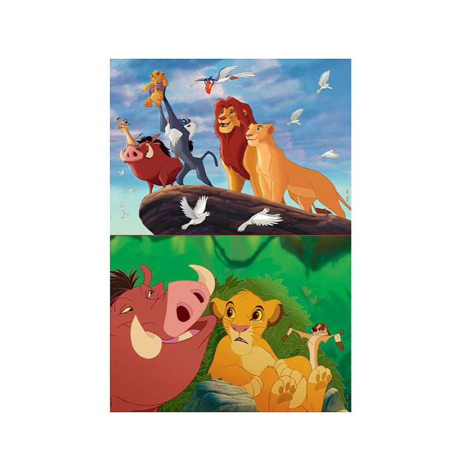 EDUCA Puzzle 2X48 Piezas Rey Leon | Juguetes