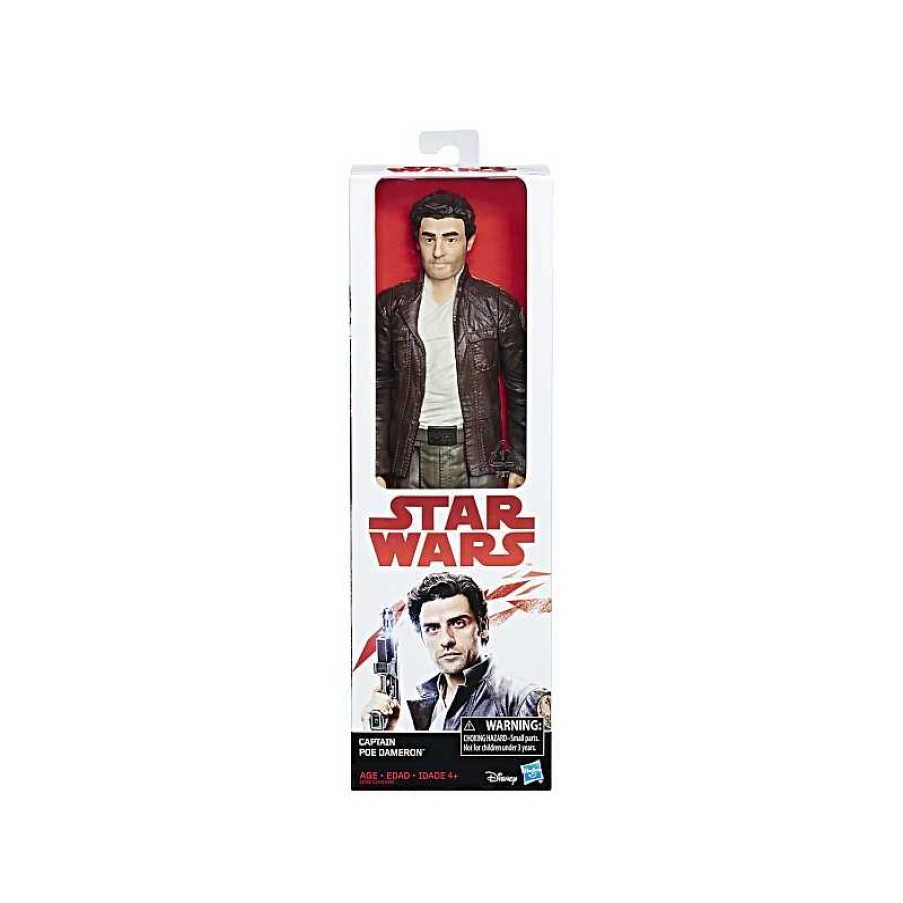 HASBRO S.W. E8 Hero Series Figura Capitan Poe Dameron | Juguetes