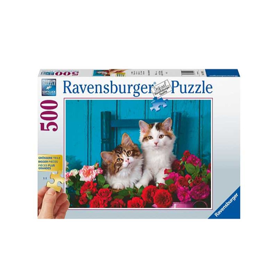 RAVENSBURGER Puzzle 500 Piezas Gold Edition Gatitos | Juguetes