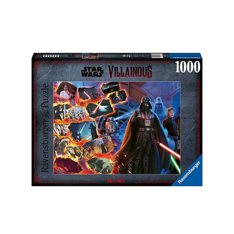 RAVENSBURGER Puzzle 1000 Piezas Star Wars Villainous Darth Vader | Juguetes