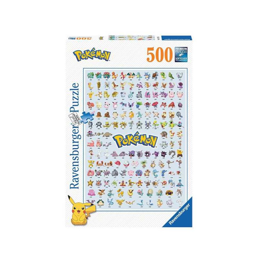 RAVENSBURGER Puzzle 500 Piezas Pokemon | Juguetes