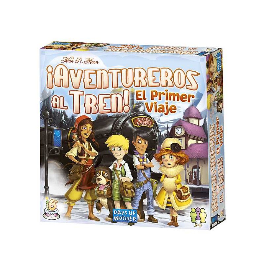 ASMODEE Aventureros Al Tren El Primer Viaje | Juguetes