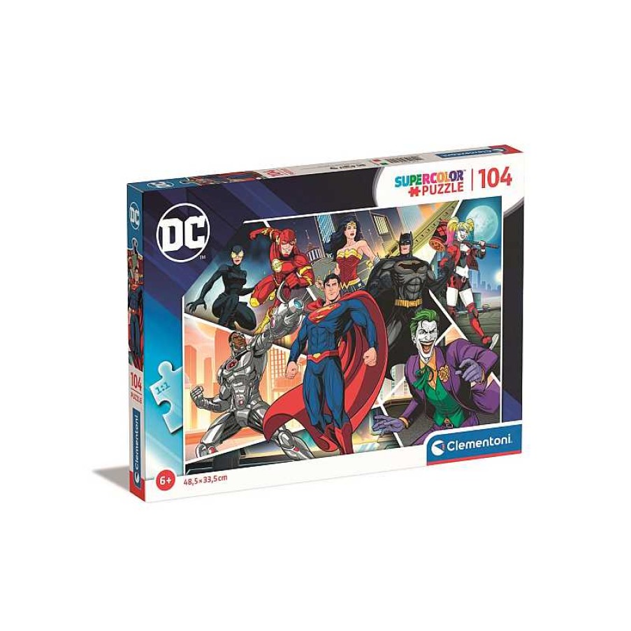 CLEMENTONI Puzzle 104 Piezas Dc Comics Justice League | Juguetes