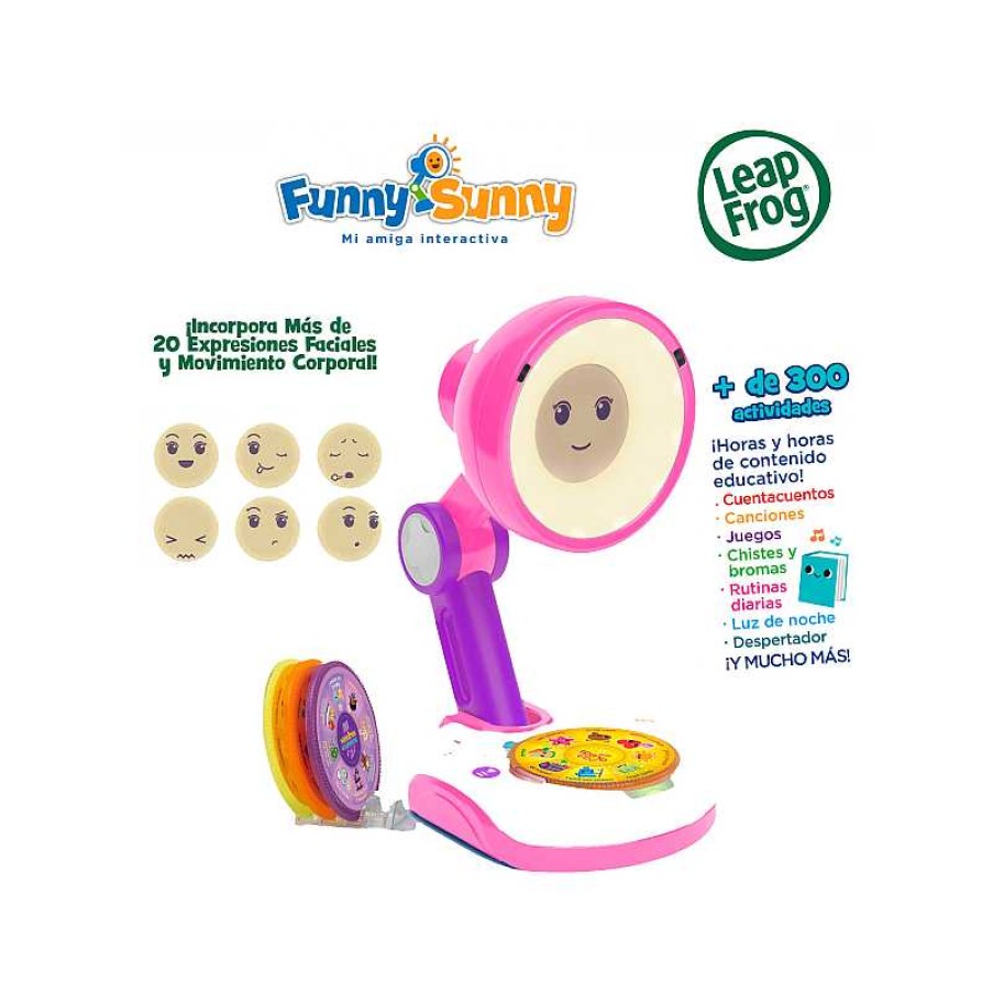 CEFA Funny Sunny Mi Amiga Interactiva Rosa | Juguetes