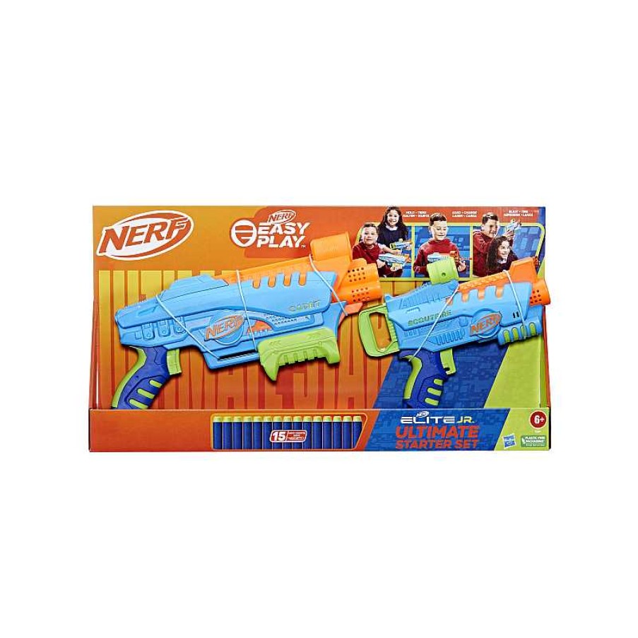 NERF Nerf Elite Jr Kit De Inicio | Juguetes