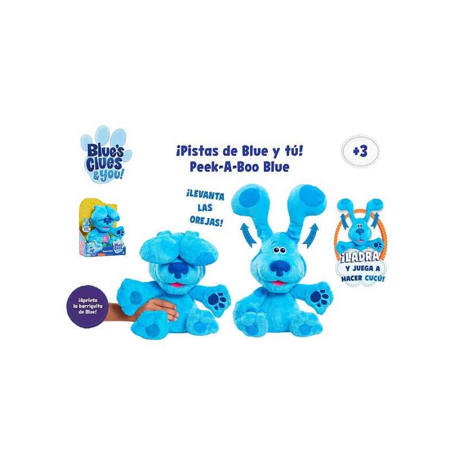 FAMOSA Pistas De Blue Y Tu Peek A Boo Peluche Azul | Juguetes