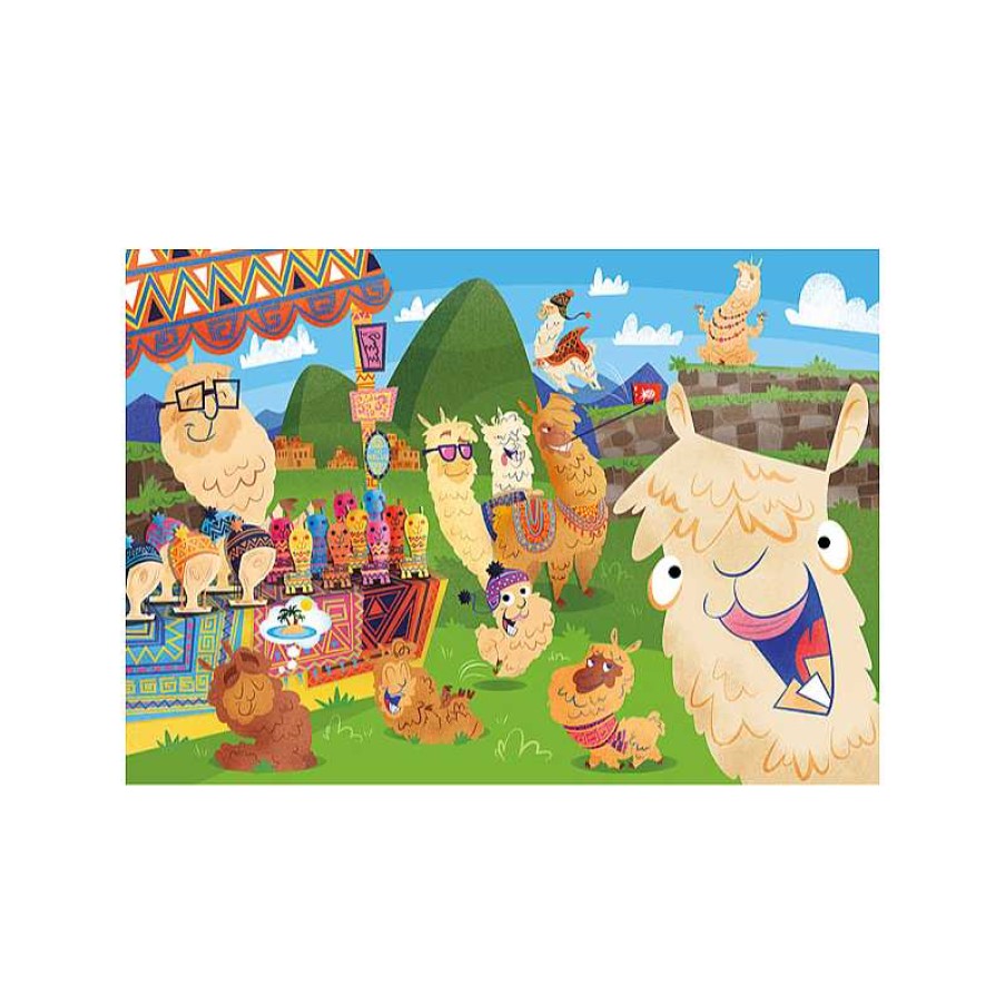 CLEMENTONI Puzzle 104 Piezas Llama | Juguetes