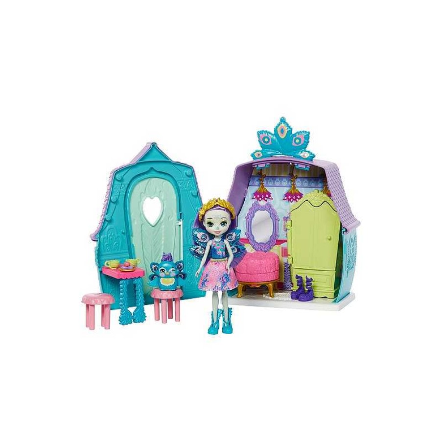 MATTEL Enchantimals Patter Peacock Casita De Campo | Juguetes