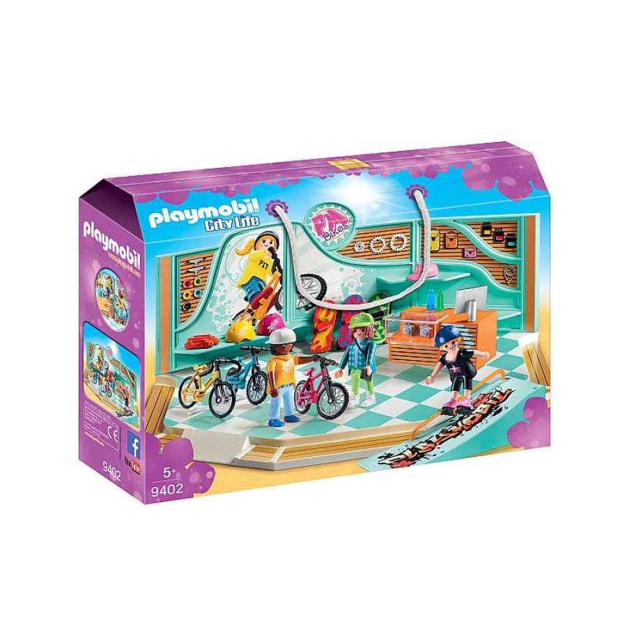 PLAYMOBIL Tienda Debicicletas Y Skate | Juguetes