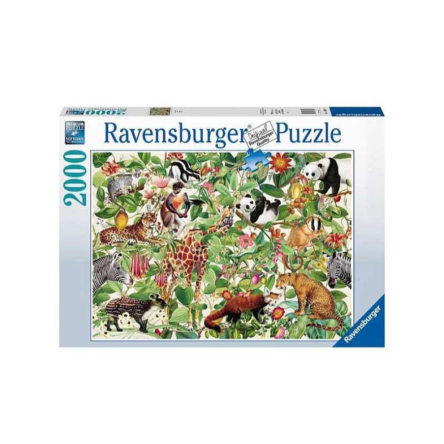 RAVENSBURGER Puzzle 2000 Piezas Selva | Juguetes