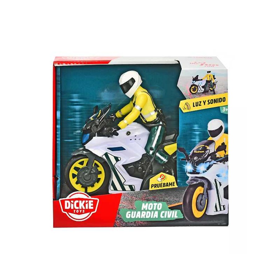 SIMBA Guardia Civil Moto Con Figura Luz Y Sonido 17 Cm | Juguetes