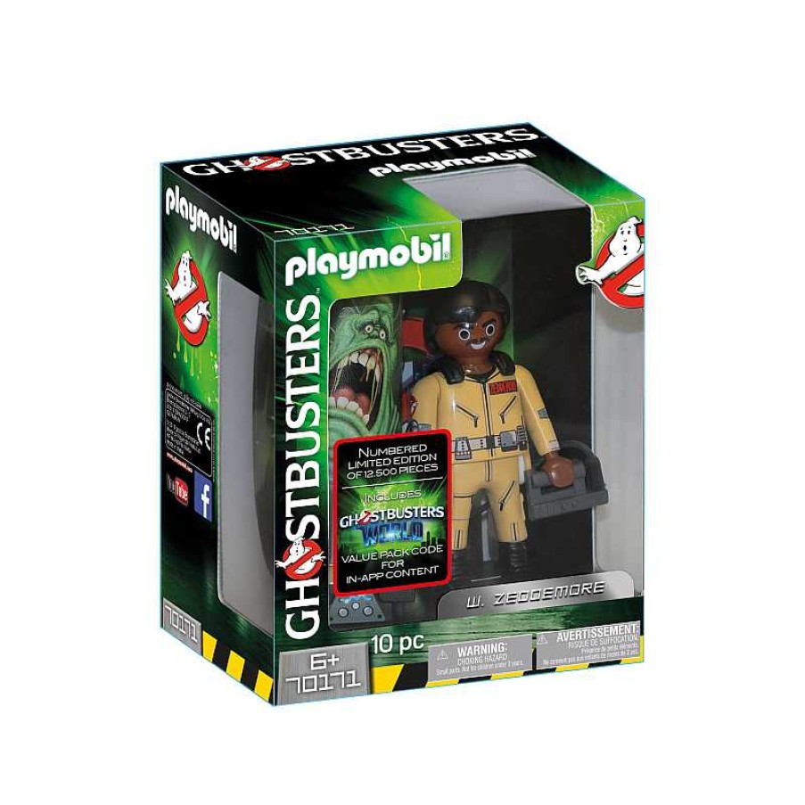 PLAYMOBIL Playmobil Cazafantasma W. Zeddemore Fig. Coleccionable | Juguetes