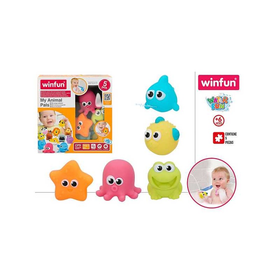 COLOR BABY Set 5 Animales Pvc Ba O | Juguetes