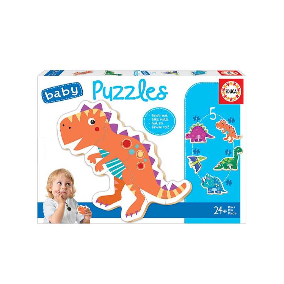 EDUCA Baby Puzzles Dinosaurios | Juguetes