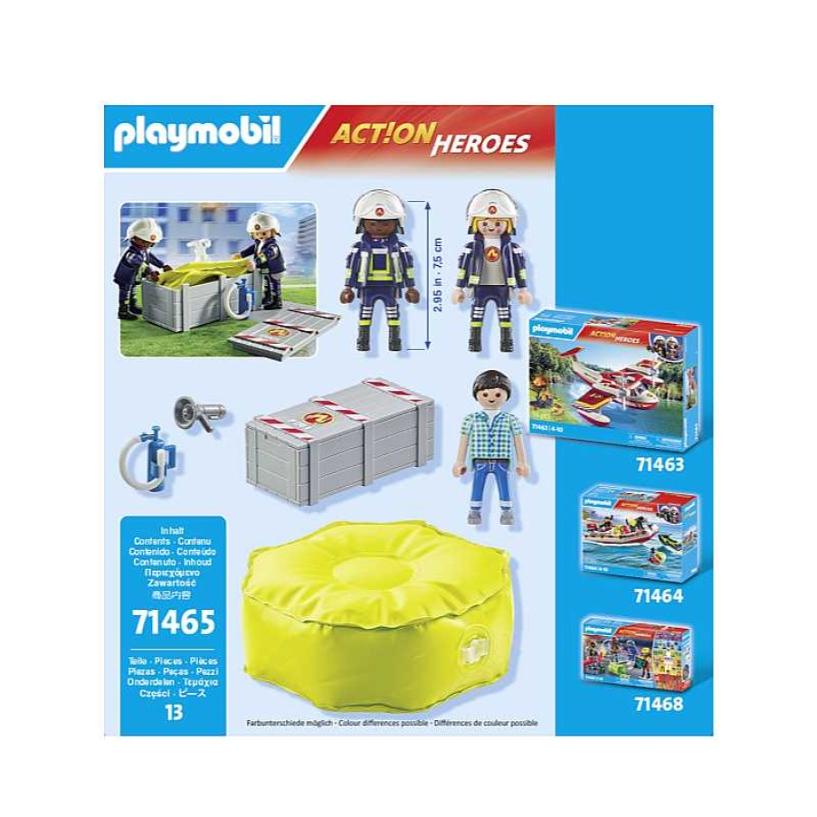 PLAYMOBIL Bomberos Con Colchoneta | Juguetes