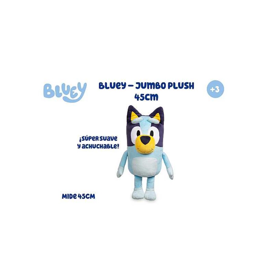 FAMOSA Bluey Jumbo Plush 45 Cm | Juguetes