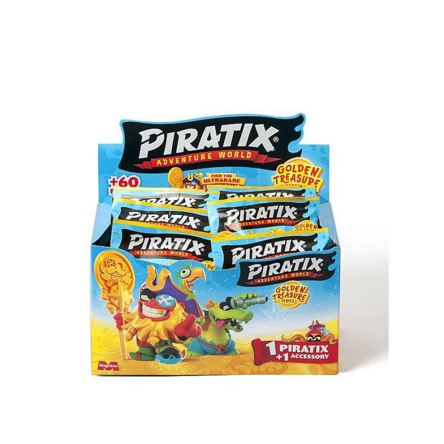 MAGIC BOX TOYS Piratix Golden Treasure One Pack | Juguetes