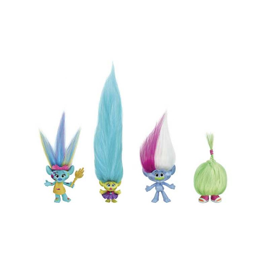 HASBRO Trolls Pack 4 Figuras 12 Cm | Juguetes